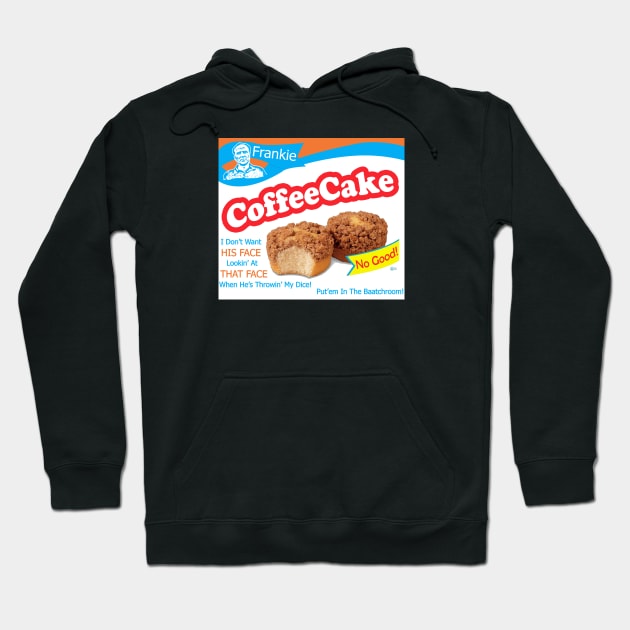 Frankie Coffee Cake Hoodie by The80sCinemasShop